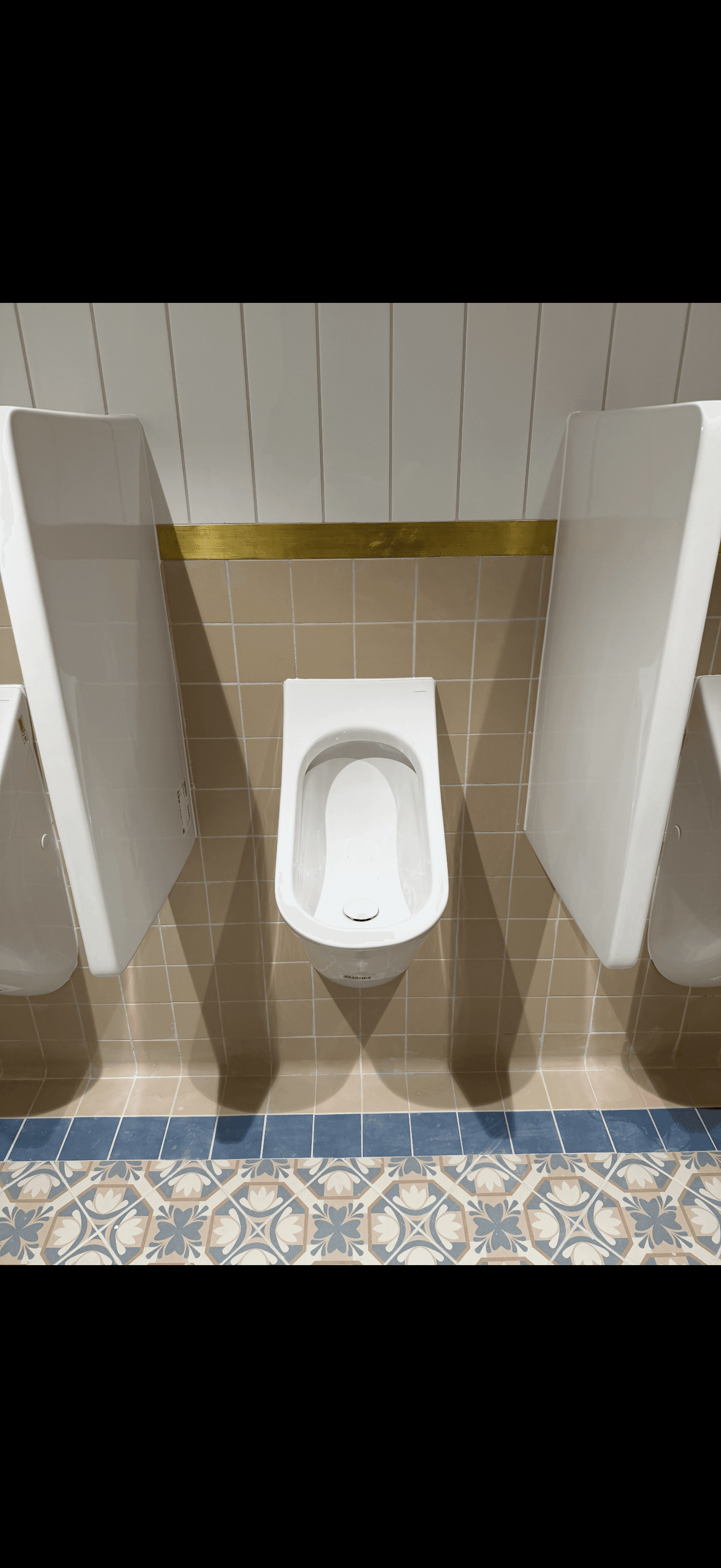 Commercial plumbing fixture installation